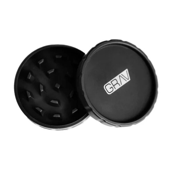 GRAV® HEMP PLASTIC 2-PIECE GRINDER - Imagen 4